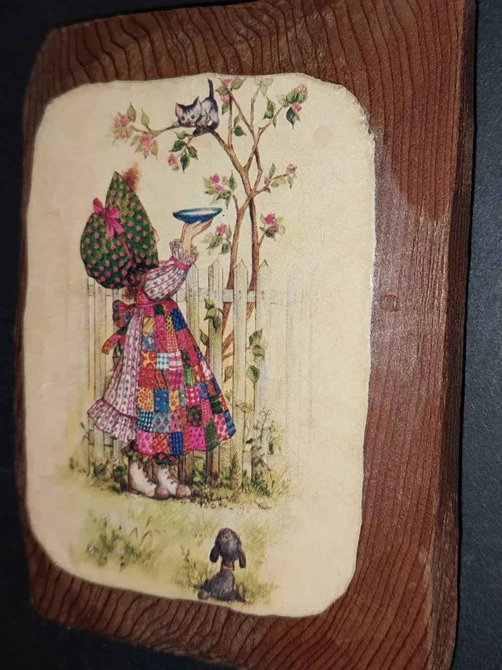 Holly Hobby Wood Plaques Set of 2